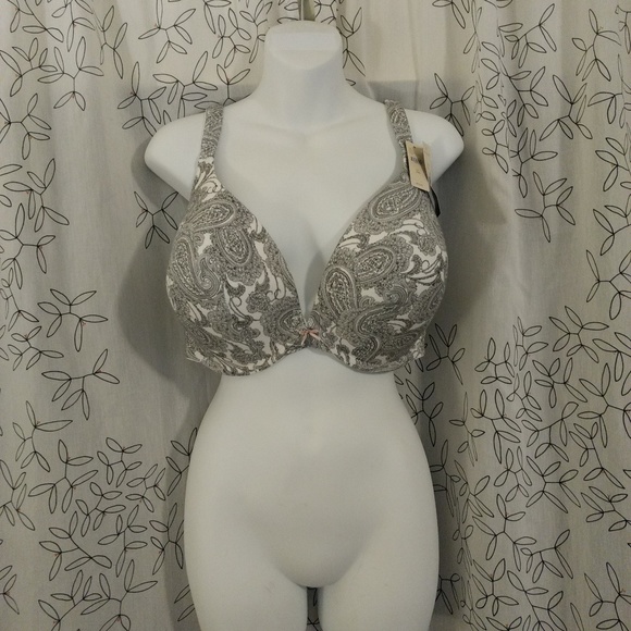 Cacique Other - Cacique Lane Bryant Cotton Boost Plunge 40G bra Cacique Other - Cacique Lane Bryant Cotton Boost Plunge 40G bra